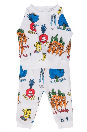 Komplet dresowy z wyszytym wzorem, zdjęcie 1 Komplet dresowy z wyszytym wzorem od Stella McCartney Kids